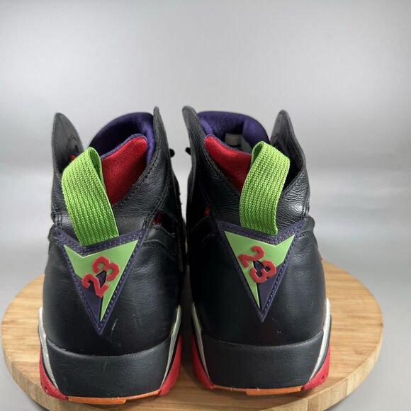 Air Jordan 7 Marvin The Martian Men\'s Size 13‎ Shoes Black Red Athletic Sneakers main image 7